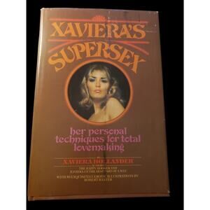 Xaviera's Supersex Vintage 1975 by Xaviera‎ Hollander Hardback with Dust Jacket